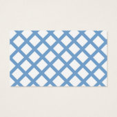 Blue White Harlequin Diamond Stripe Pattern (Back)