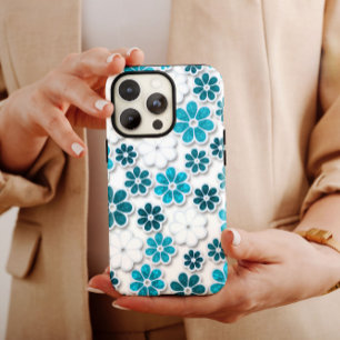 Blue White Hippie iPhone 60s Hippie iPhone 13 iPhone 13 Pro Max Case