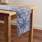 Blue & White Mediterranean Vintage Floral Pattern