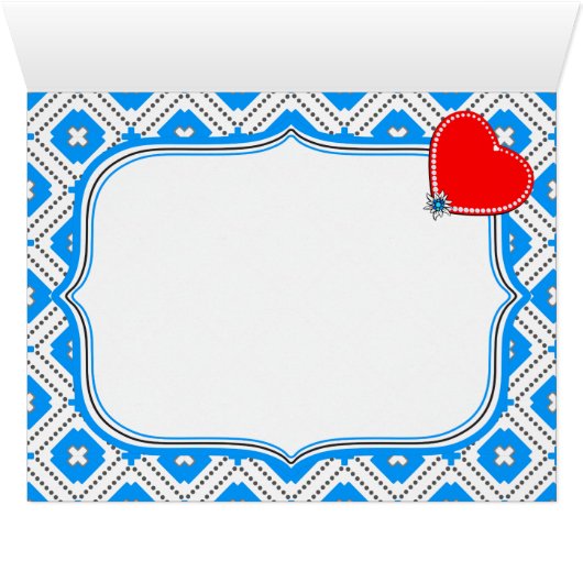 Blue white Minimalist (Inside Horizontal (Bottom))