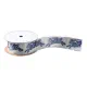 Blue & White Oriental Rabbit Designer Ribbon Spool | Zazzle