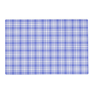 Blue White Plaid 2 Placemat