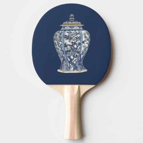 Blue  White Porcelain Vase by Vision Studio Ping_Pong Paddle