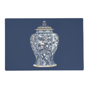 Blue & White Porcelain Vase by Vision Studio Placemat