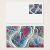 Blue & White Quilt - Magenta & Aqua Delight (Front & Back)