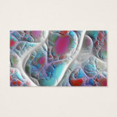 Blue & White Quilt - Magenta & Aqua Delight (Back)