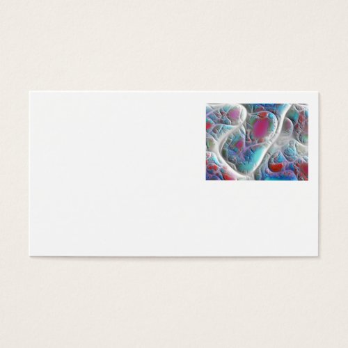 Blue &amp; White Quilt - Magenta &amp; Aqua Delight Business Card Templates