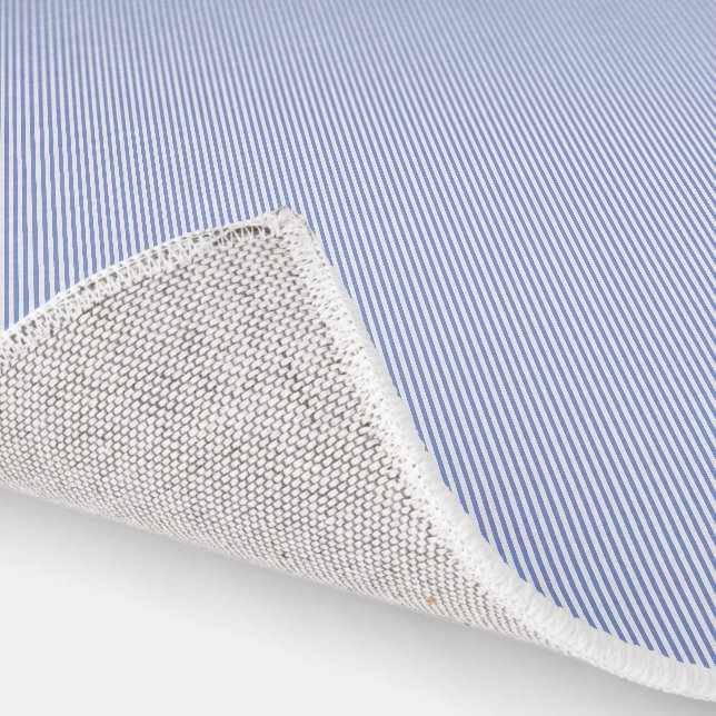 Blue & white Red Cabana Stripes Runner (Indoor)