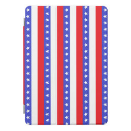 Blue White Red Stripes iPad Pro Cover