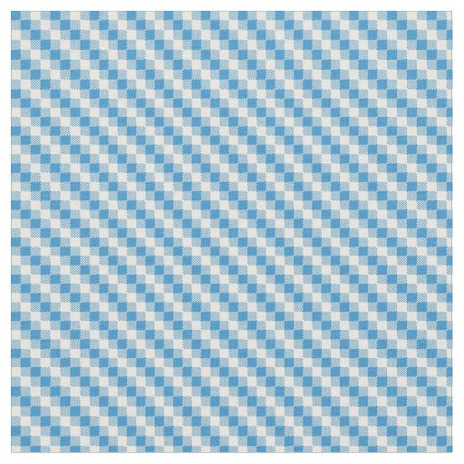 Blue-white squares background fabric