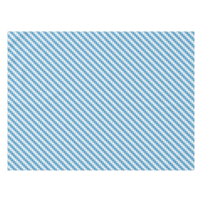 Blue-white squares background tablecloth (Front (Horizontal))