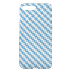 Blue-white squares background iPhone 8 plus/7 plus case