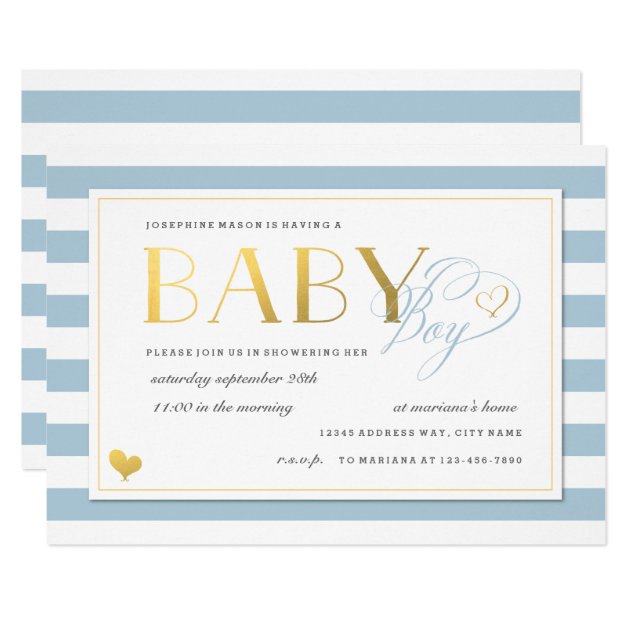 zazzle baby boy shower invitations