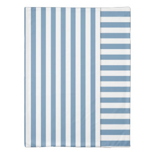 blue white stripe pattern duvet cover