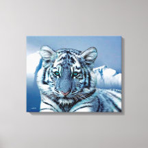 Blue White Tiger
