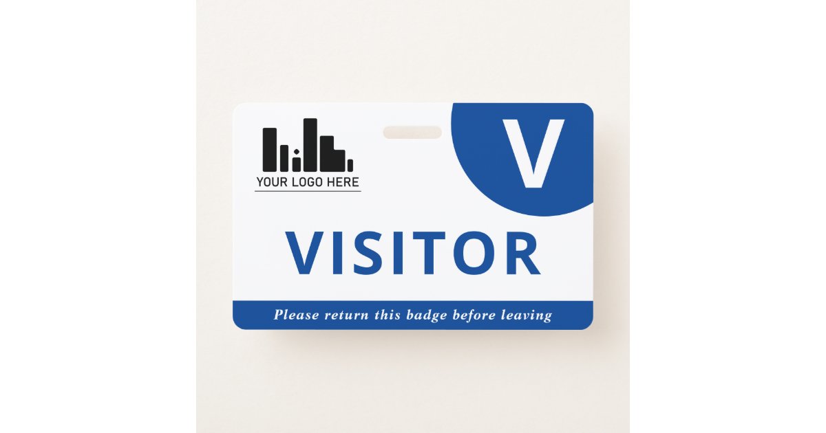 Visitors Badge