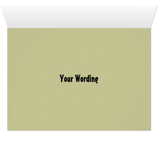 Blue Wildebeest (GNU) Masai Mara Kenya card (Inside Horizontal (Bottom))