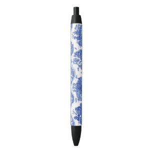 Blue Willow Animal Rabbit Deer Fox Bird Toile Pen