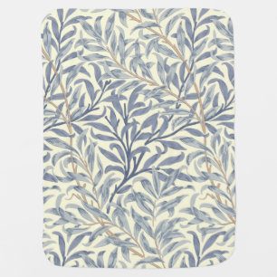 Blue Willow Bough (by William Morris) Baby Blanket