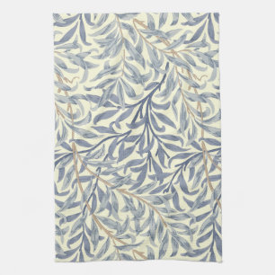 Blue Willow Bough (by William Morris) Kitchen Towel