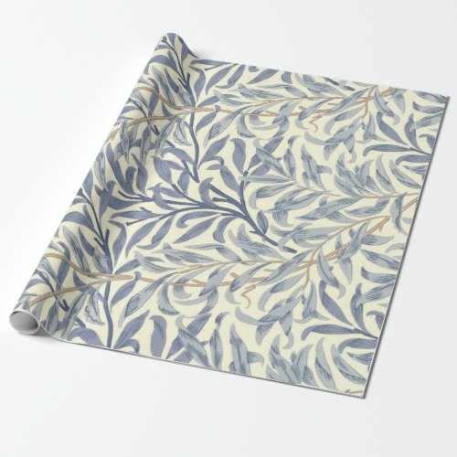 Blue Willow Bough by William Morris Wrapping Paper