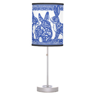 Blue Delft Table Pendant Lamps Zazzle, Blue Delft Table Lamps