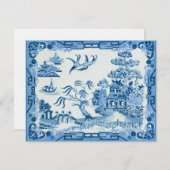 Blue Willow Card (Front/Back)