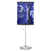 Blue Willow China Table Lamp - (Right)