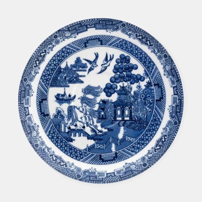 Blue Willow Coaster Set (Single)