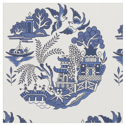 Blue willow outlet pattern