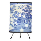 Blue Willow Floor Lamp: Nothing Cooler Tripod Lamp (Front)