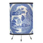 Blue Willow Floor Lamp: Nothing Cooler Tripod Lamp (Back)