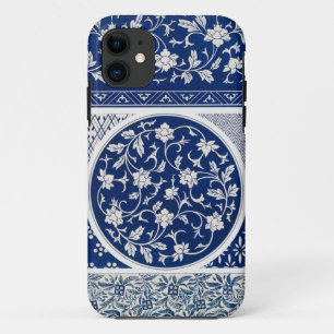 Blue Willow Ming Dynasty China Botanical iPhone 11 Case