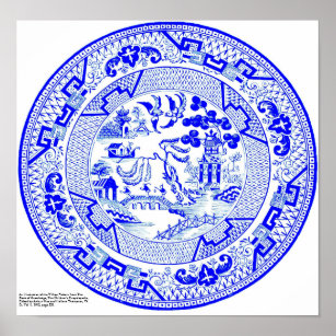 Blue Willow Pattern [1912] Poster