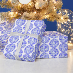 Blue Willow Pattern [1912] Wrapping Paper