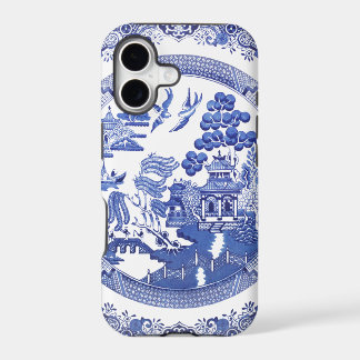 Blue Willow pattern iPhone 17 Case
