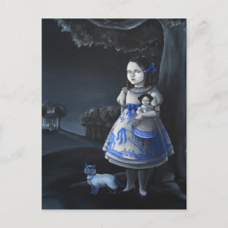 Blue Willow Postcard