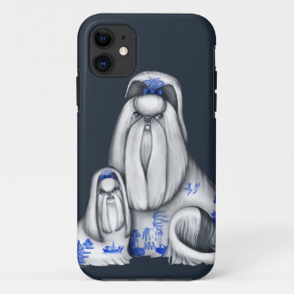 Blue Willow Shih Tzus iPhone 5 Case