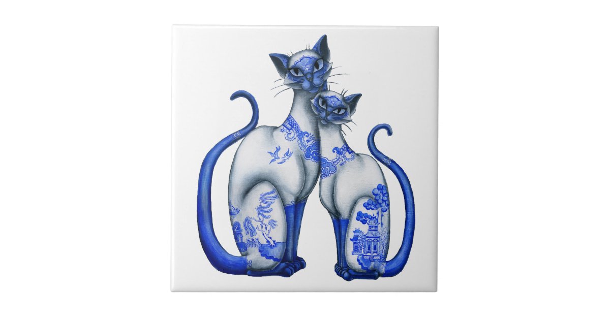 blue willow cat