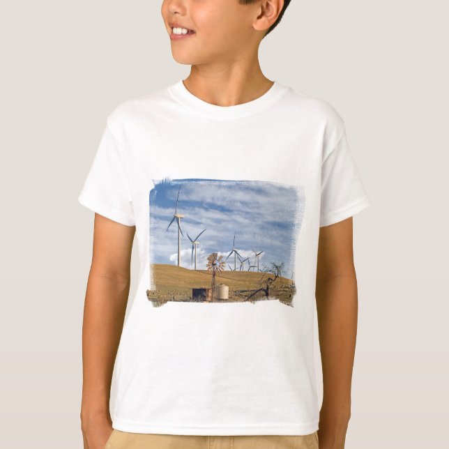 Blue Wind Kid's t-shirt (Front)