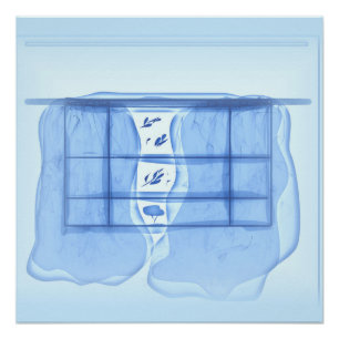 Blue window. poster