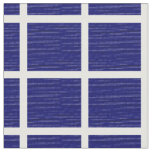 Blue Windowpane Fabric