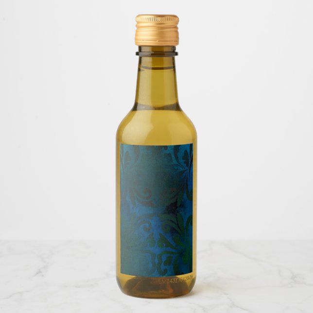 blue wine label (Front)