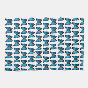 BLUE WINGED BUTTERFLY kitchen towel