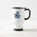 Blue Winged Dragon Travel Mug