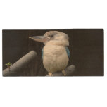 Blue-winged kookaburra wood flash drive
