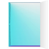 Blue Winged Pegasus Cards (Inside (Left))
