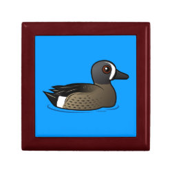 Blue-winged Teal Small Gift Box 5.125