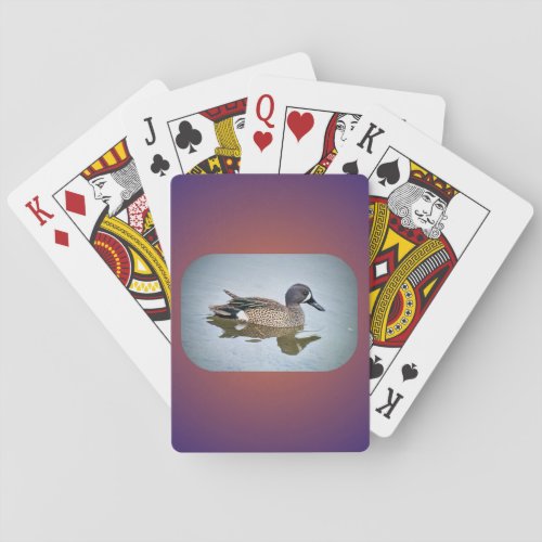 Blue_winged Teal Playing Cards