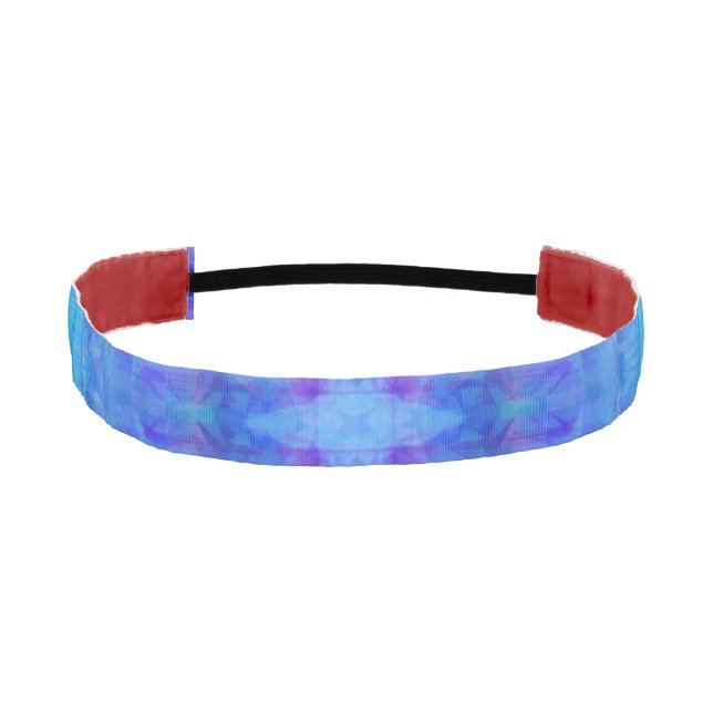 Blue Wings Athletic Headband (Front)